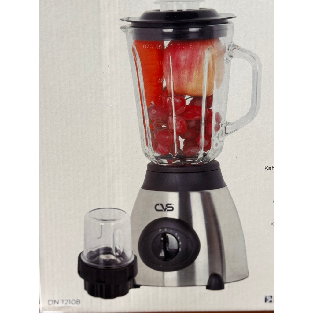 Kısmet Cvs Dn 12108 Buz Kırıcı Ve Baharat Öğütücü Sürahi Blender - Gri - Siyah Tuz, Şeker, Baharat Fiyatı