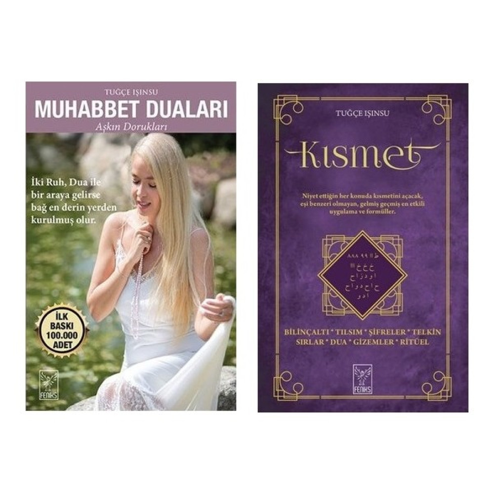 Kısmet ve Muhabbet Duaları - Aşkın Dorukları 2 Kitap Set - Tuğçe Işınsu - Hayır Kişisel Gelişim ve Psikoloji Fiyatı