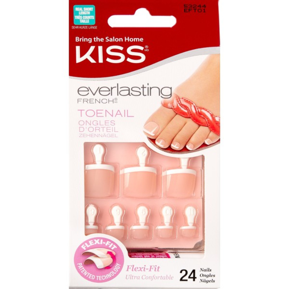 Kiss Everlasting Frenç'li Ayak Takma Tırnak 24'lü Tırnak Bakımı Fiyatı
