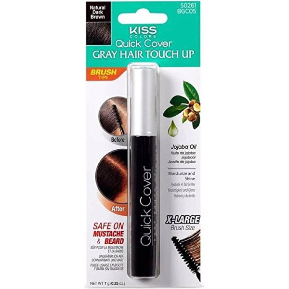Kiss Quick Cover Beyaz Saç Kapatıcı Maskara Siyah Saç Boyası Fiyatı