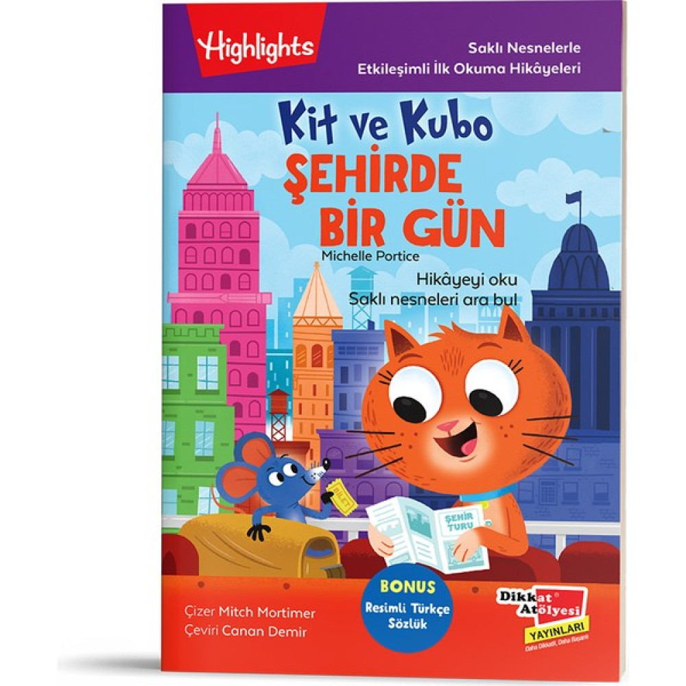 Kit ve Kubo Şehirde Bir Gün Dikkat Atölyesi Yayınları Çocuk Masal Fiyatı