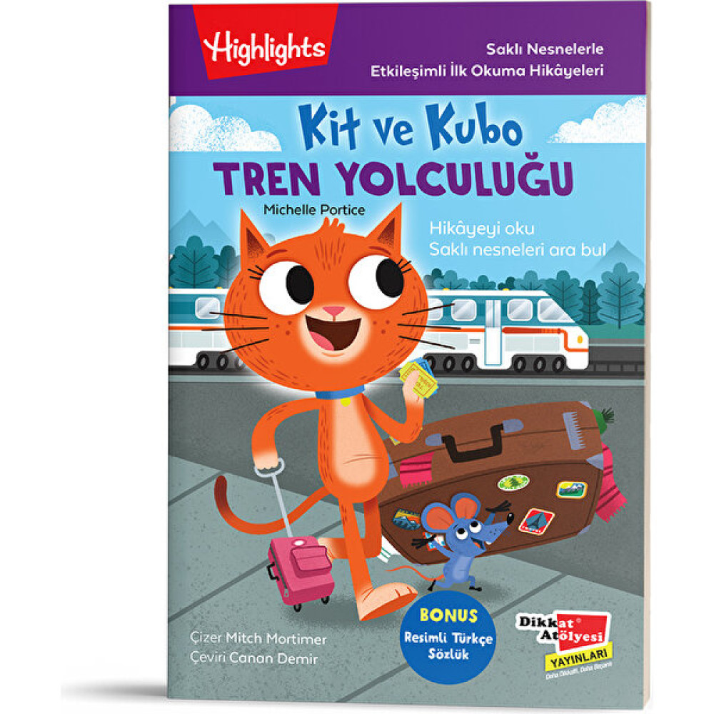Kit ve Kubo Tren Yolculuğu Dikkat Atölyesi Yayınları Çocuk Masal Fiyatı