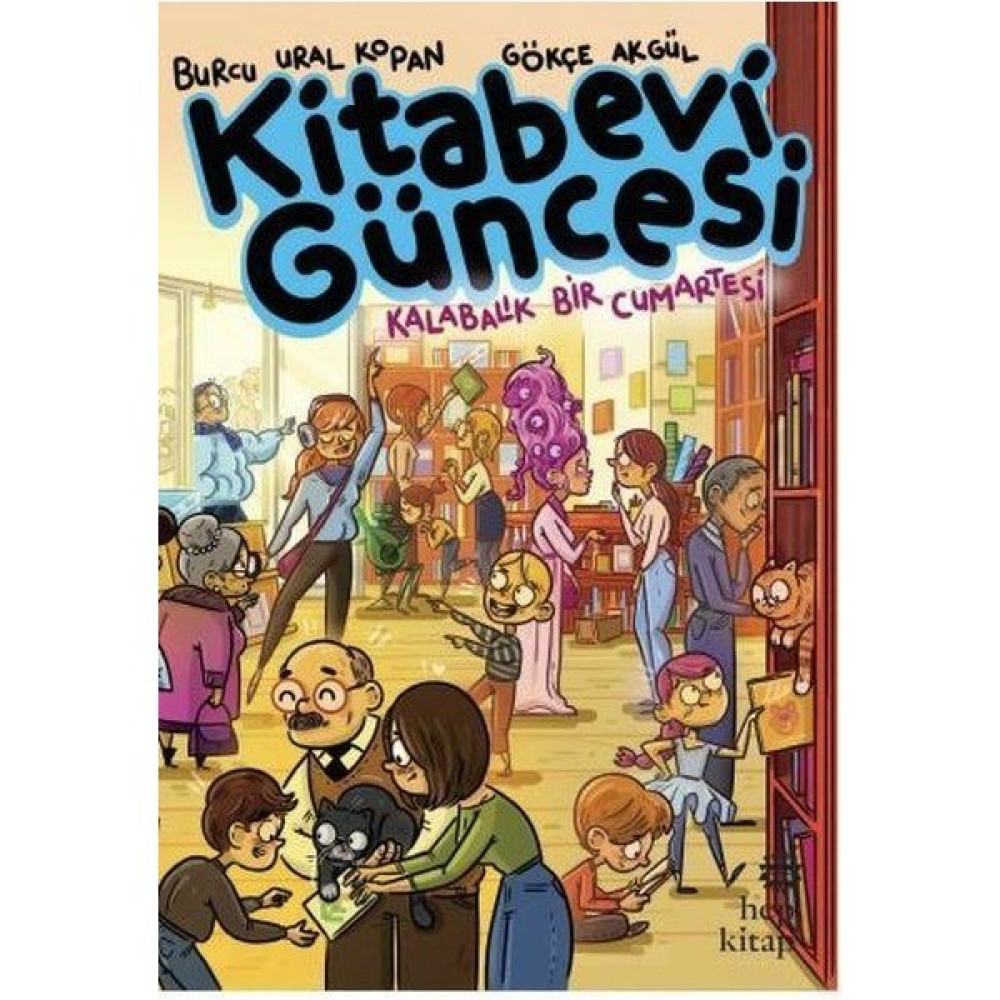 Kitabevi Güncesi - Kalabalık Bir Cumartesi - Burcu Ural Kopan Çocuk Öykü Fiyatı