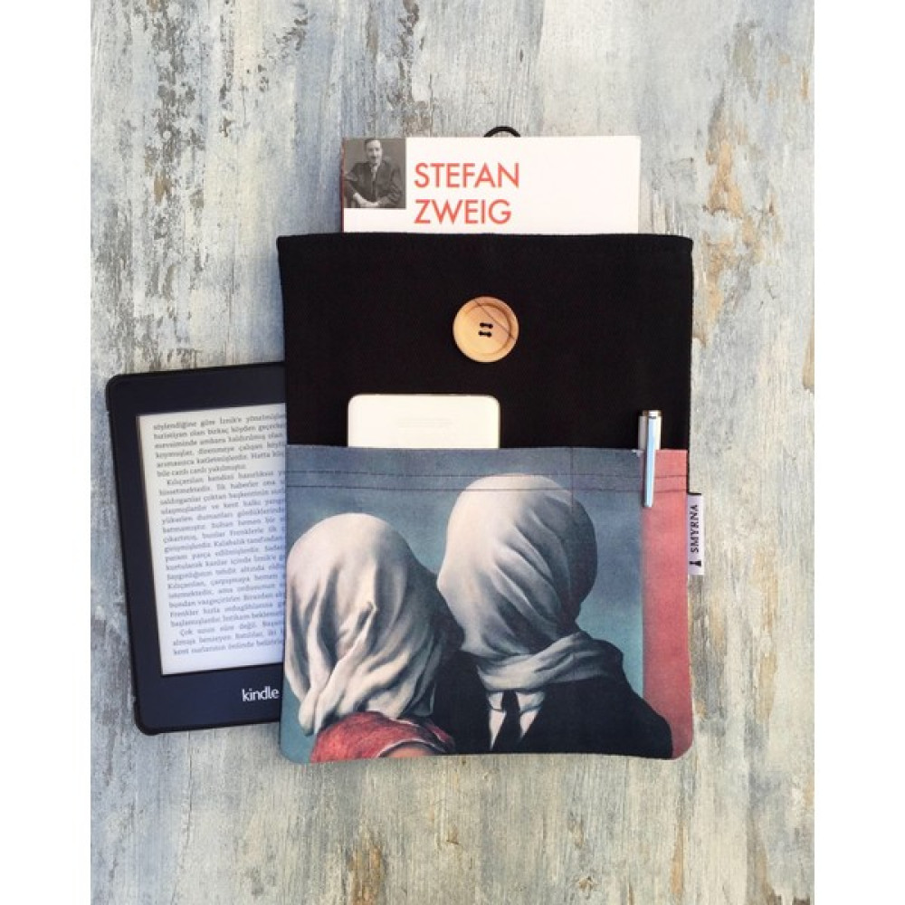 Kitap Kılıfı - Kitap Çantası , Aşıklar Rene Magritte Hobi Fiyatı
