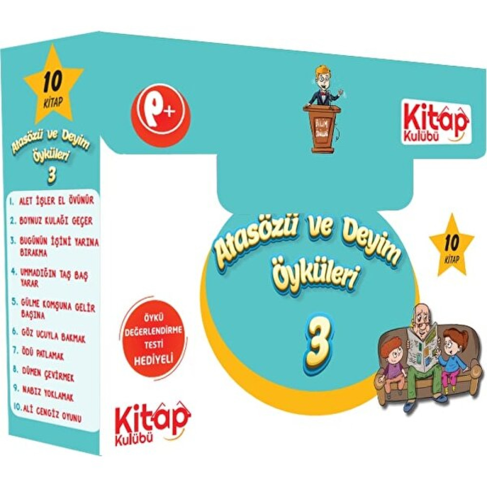 Kitap Kulübü Yayınları Atasözleri ve Deyimler 3 Hikaye Serisi Kaynak Kitapları Fiyatı