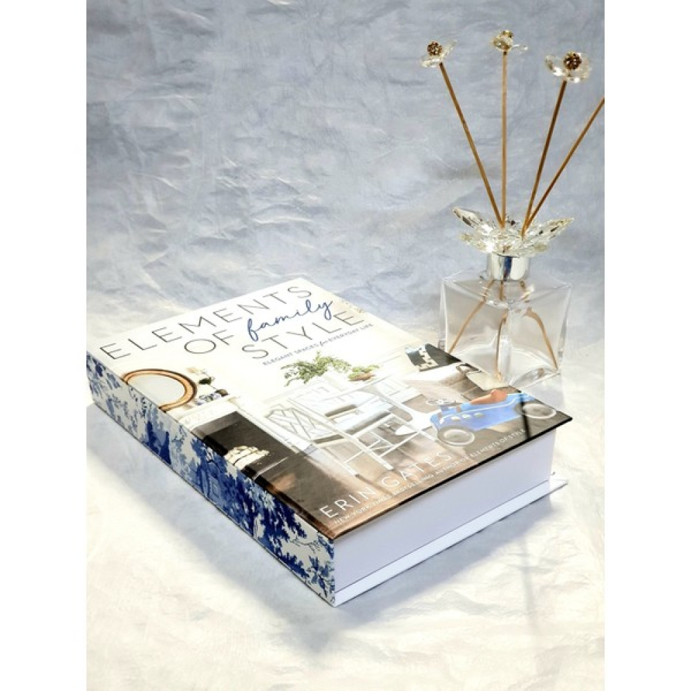 Kitap Kutusu, Dekoratif Açılabilir Kitap Kutu, Mavi Element Kutu Eşya Saklama Kutusu Fiyatı