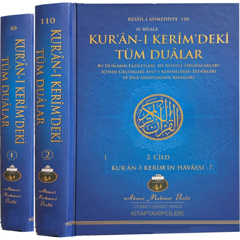 Kitap Takipçileri Kuranı Kerimdeki Tüm Dualar ve Faziletleri, Ayeti Kerimelerin ve Kuranı Kerimin Havası, Dua Ayetleri Cübbeli Ahmet Hoca, 2 Kitap ... Din Kitapları Fiyatı