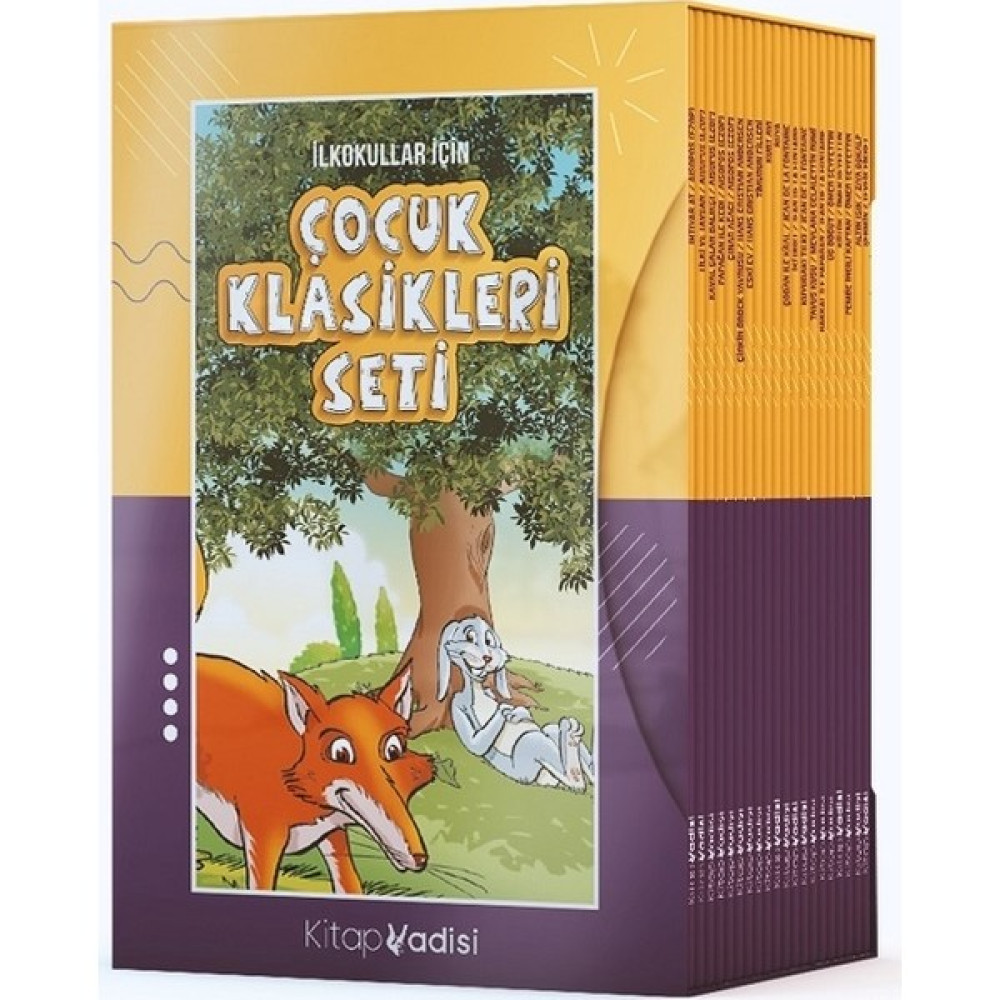 Kitap Vadisi Ilkokullar Için Çocuk Klasikleri Seti (20 Kitap) Çocuk Klasikleri Fiyatı