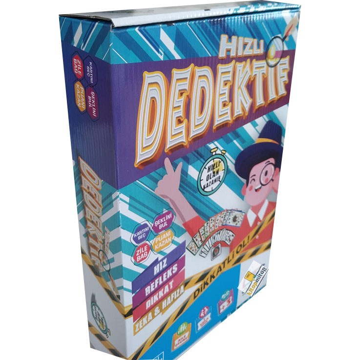 Kitapmitap Hızlı Dedektif Oyunu Kutulu - Renkli Diğer Fiyatı