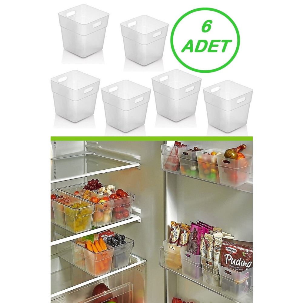 Kitchen Beauty 6 Adet Buzdolabı Kapak Içi Düzenleyici Organizer 6lı Buzdolabı Içi Düzenleyici Ve Banyo Organizeri Eşya Saklama / Düzenleme Fiyatı