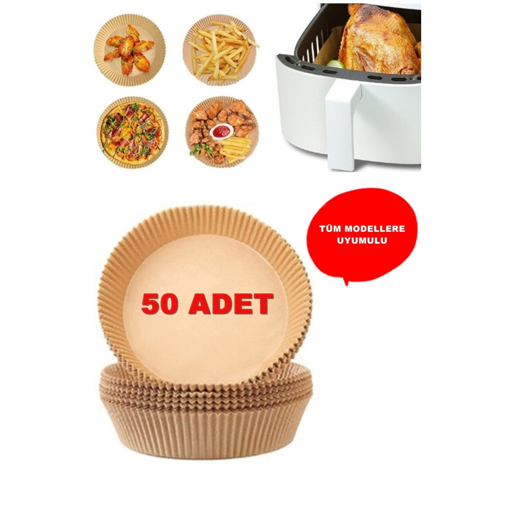 Kitchen Beauty Airfryer Pişirme Kağıdı 50 Adet Hava Fritözü Airfryer Firitözü Airfryer Yağsız Firitöz Pişirme Pişirme Kağıdı Fiyatı