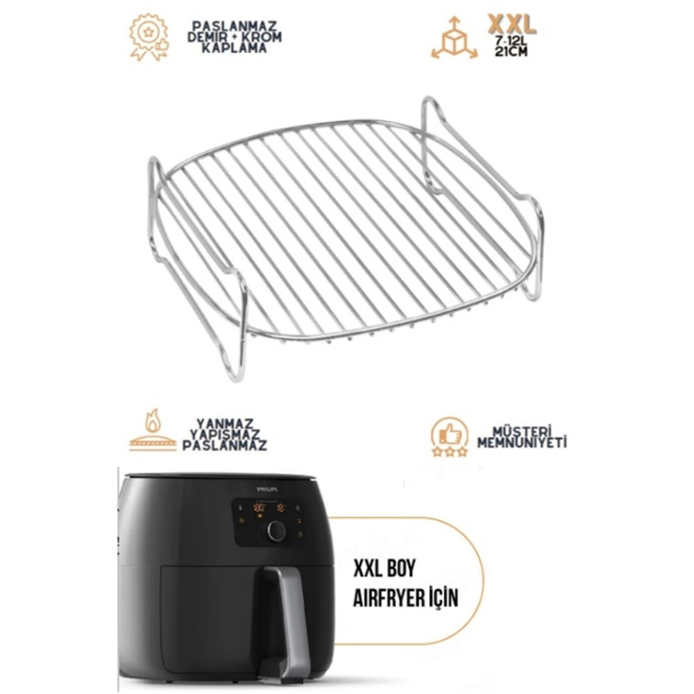 Kitchen Beauty Airfryer Xxl Fritöz Izgara Teli Airfryer Fritöz Teli Yedek Parça ve Aksesuar Fiyatı
