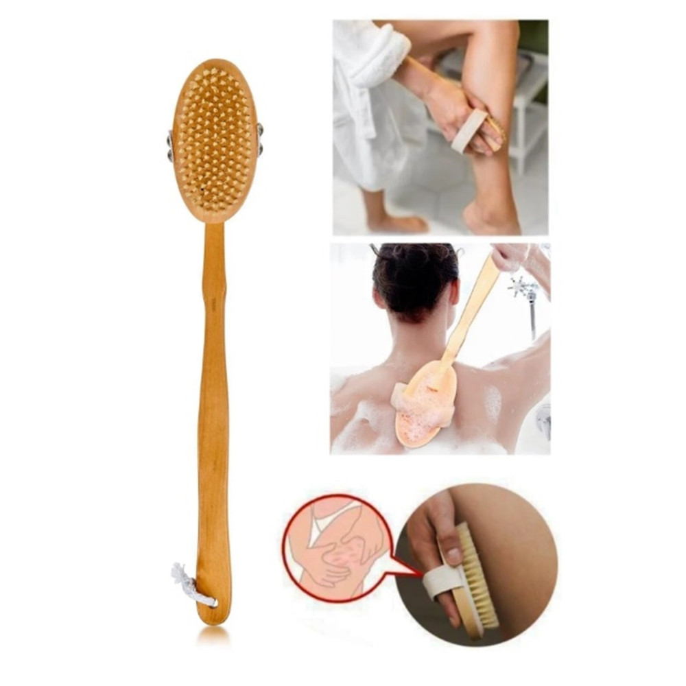 Kitchen Beauty Doğal At Kılı Selülit Fırçası Ahşap Saplı Uzun At Kılı Selülit Önleyici ve Gidericiler Fiyatı
