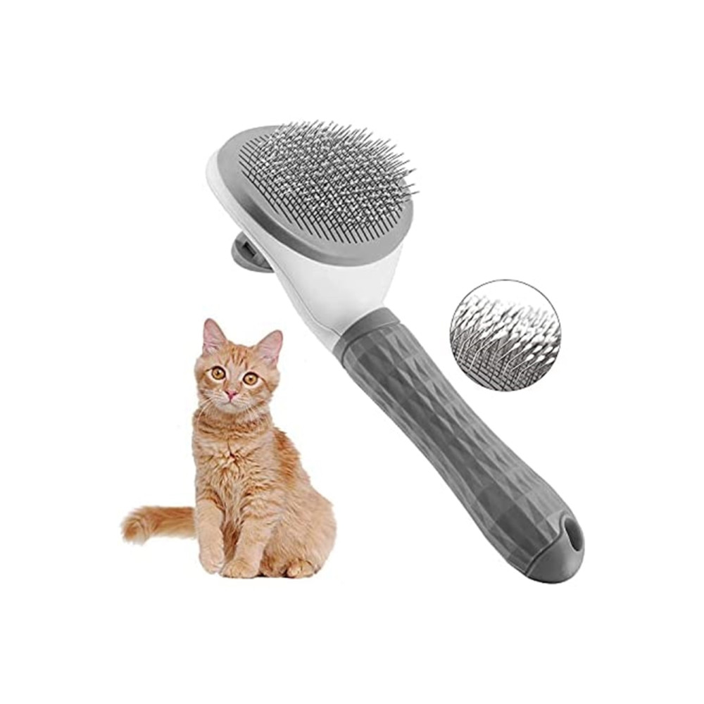 Kitchen Beauty Otomatik Temizlenen Tuşlu Evcil Hayvan Fırçası Kedi Köpek Tüy Toplayıcı Tarak Evcil Hayvan Ürünleri Fiyatı