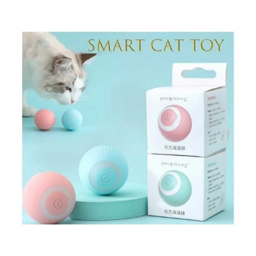 Kitchen Beauty Şarjlı Otomatik Hareketlenen Kedi Oyun Topu Interaktif 360 Derece Dönen Kedi Oyuncağı Eğitim Topu Evcil Hayvan Ürünleri Fiyatı