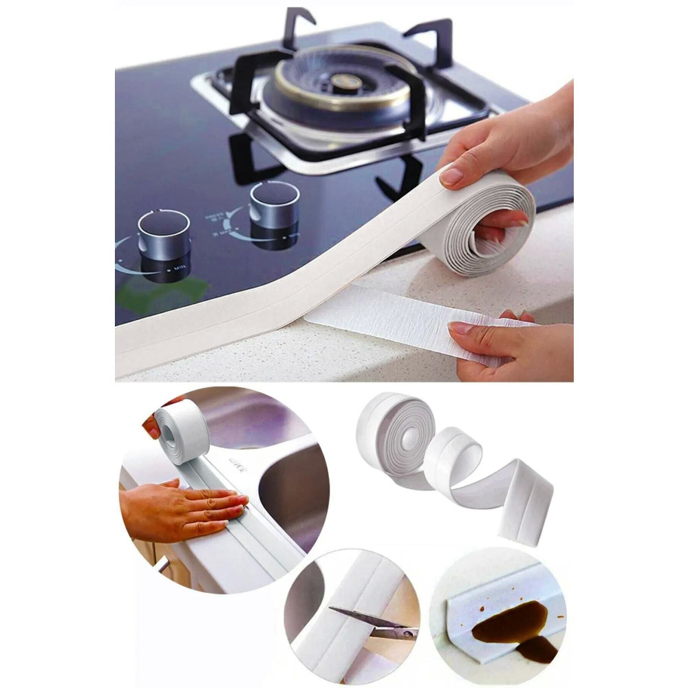 Kitchen Beauty Su Sızdırmaz Bant Mutfak Lavabo Pencere Duvar Bandı 3.2 Mt. Nalburiye & Hırdavat Fiyatı