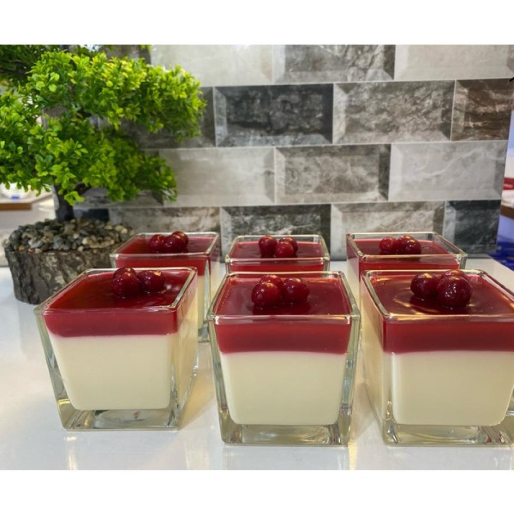 Kitchen Crazy 9x9 Battal Boy Cam 6'lı Kare Magnolia Dondurmalık Seti - Jumbo Kase Kase Fiyatı