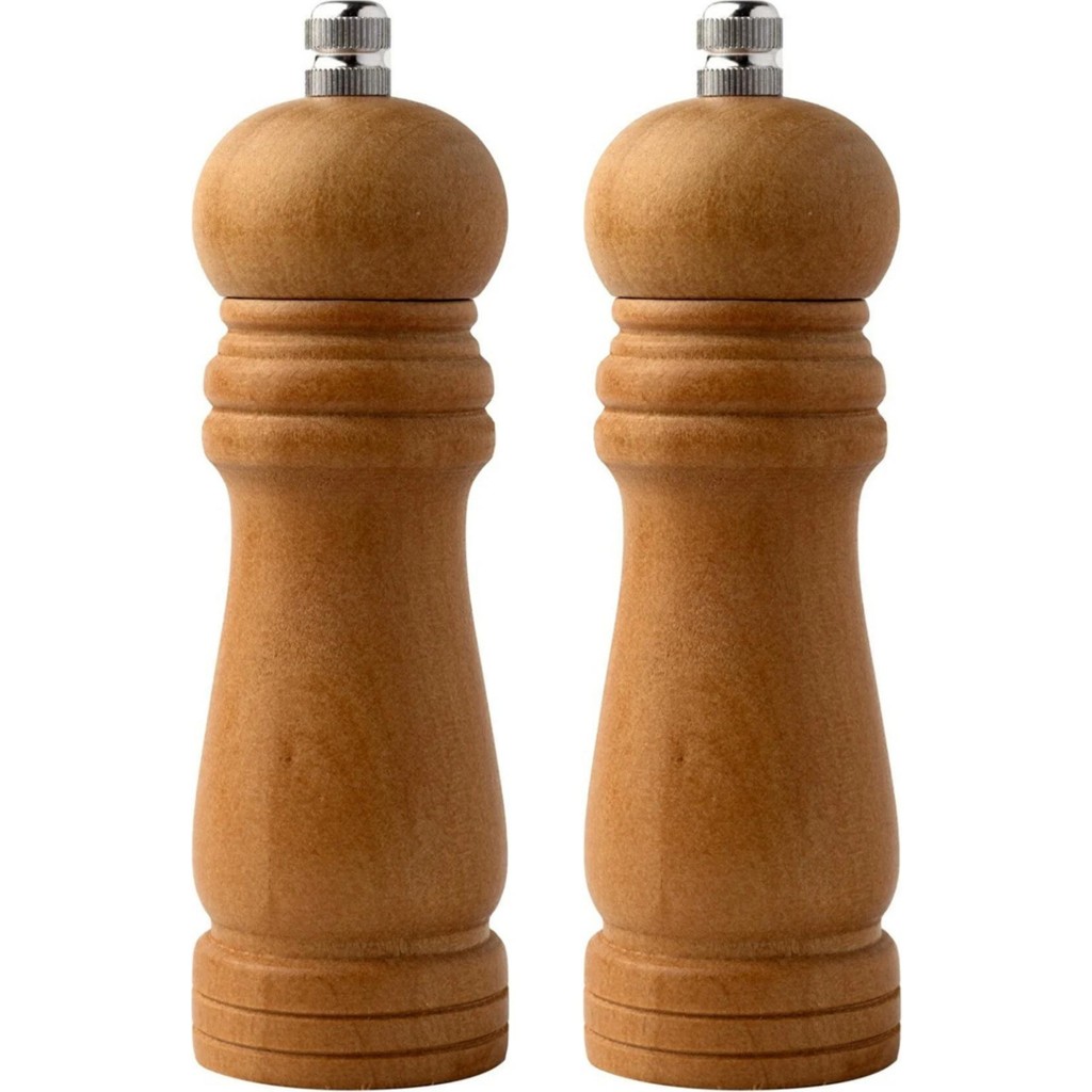 Kitchen Design Lab Bambu Gövdeli Komple Ahşap Tuz Karabiber Değirmeni Baharat Öğütücüsü Orta Boy 16 cm 2 Adet Tuz, Şeker, Baharat Fiyatı