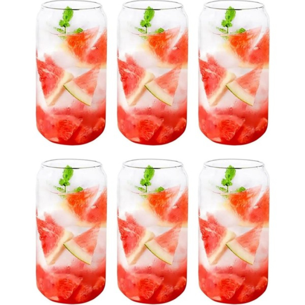 Kitchen Design Lab Borosilikat 420 ml Cam Bardak Su, Meşrubat, Kahve, Nescafe, Limonata, Soda Bardağı 6 Adet - Şeffaf Fincan / Bardak / Kahve Takımı Fiyatı