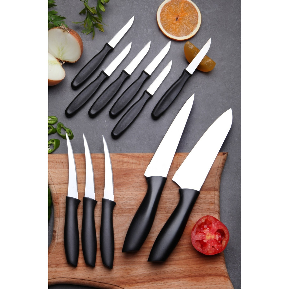 Kitchen Life 11 Parça Profesyonel Şef Bıçak Seti - Ultra Keskin Bıçaklar Meyve Kahvaltı Bıçağı Bıçaklar ve Bıçak Setleri Fiyatı