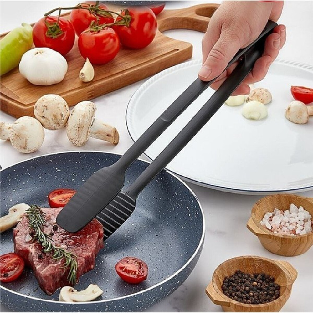 Kitchen Live Gnarp Tarz Servis ve Izgara Maşası Yanmaz Yapışmaz Silikon Maşa Kaymaz Barbekü Maşası Yemek & Mutfak Masası Fiyatı