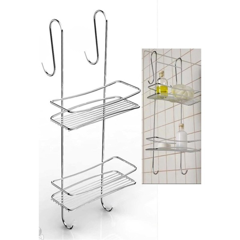 Kitchen Store 2 Katlı Asılabilir Duşakabin Rafı Küvet Banyo Rafı As Kullan Banyo Askılık Fiyatı
