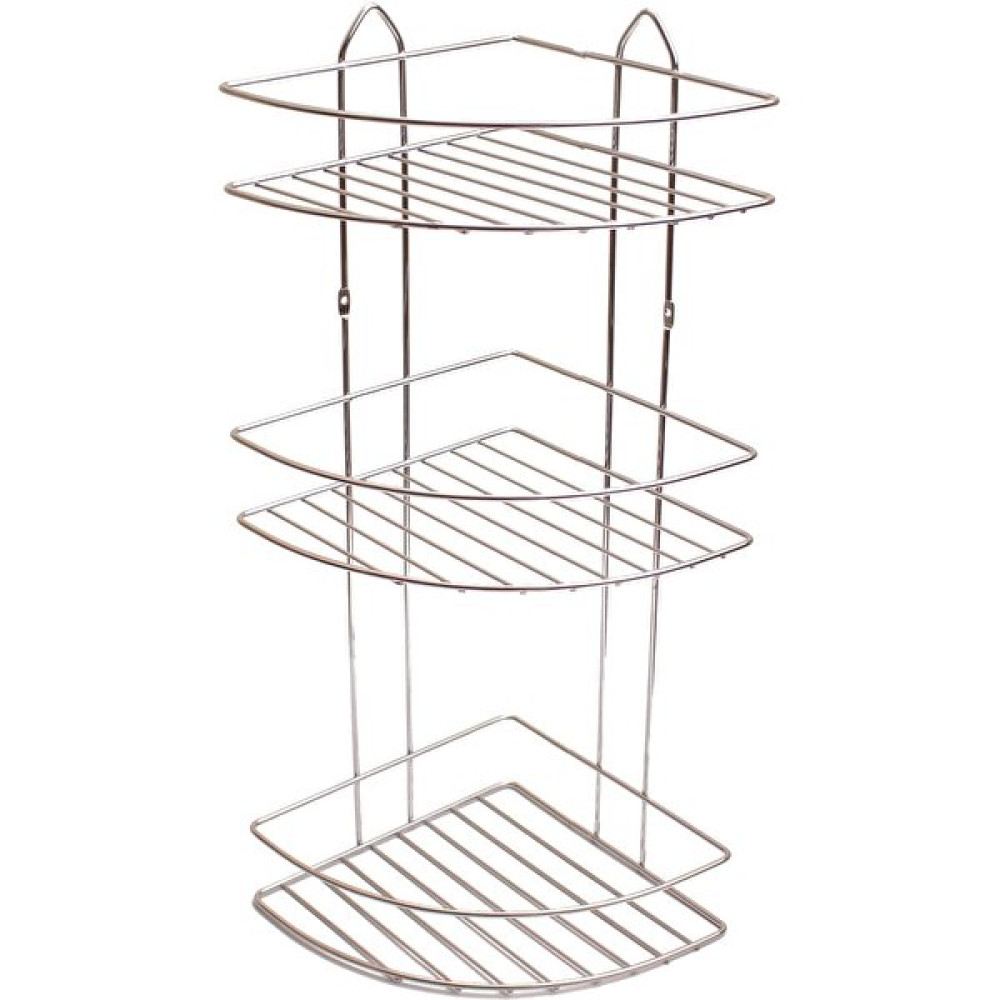 Kitchen Store 3 Katlı Eko Köşelik Metal Şampuanlık Banyo Rafı Banyo Rafı Fiyatı