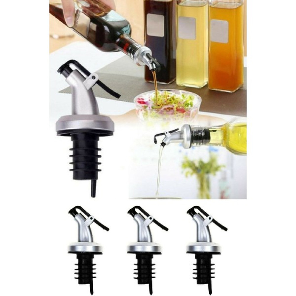 Kitchen Store 3'lü Kapaklı Şişe Ucu Servis Aparatı Damlalık Yağdanlık Tıpa Tapa Mantar Mutfak Gereçleri Fiyatı