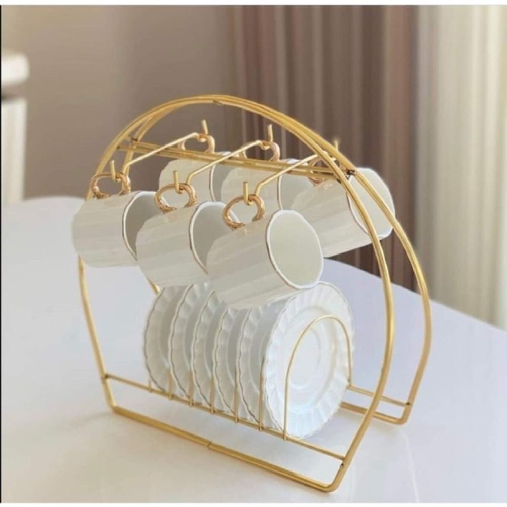 Kitchen Store Gold Metal Kahve Fincan Askı Aparatı Saklama Kapları Fiyatı