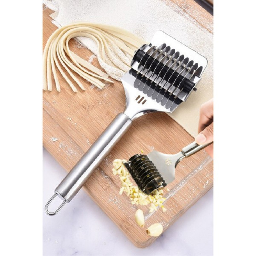 Kitchen Store Kitchen Store Paslanmaz Çelik Erişte Makinesi - Sarımsak Ezici - Hamur Kesici Mutfak Gereçleri Fiyatı