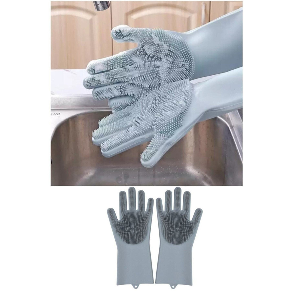 Kitchen Time Magic Gloves Sihirli Bulaşık Eldiveni Mutfak Banyo Temizleme Fırçası Oto Ev Iş Pratik Ev Temizliği Fiyatı