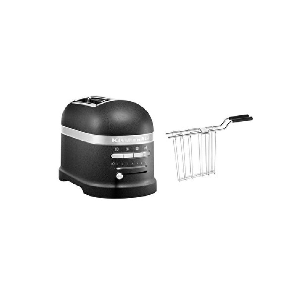 KitchenAid 5Kmt2204Ebk 2 Hazneli Mat Siyah Ekmek Kızartma Makinesi Ekmek Kızartma Makineleri Fiyatı