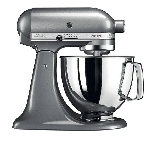 KitchenAid 5Ksm125Ecu Artisan 4.8 L Contour Silver Stand Mikser Hamur Yoğurma Makinesi Fiyatı