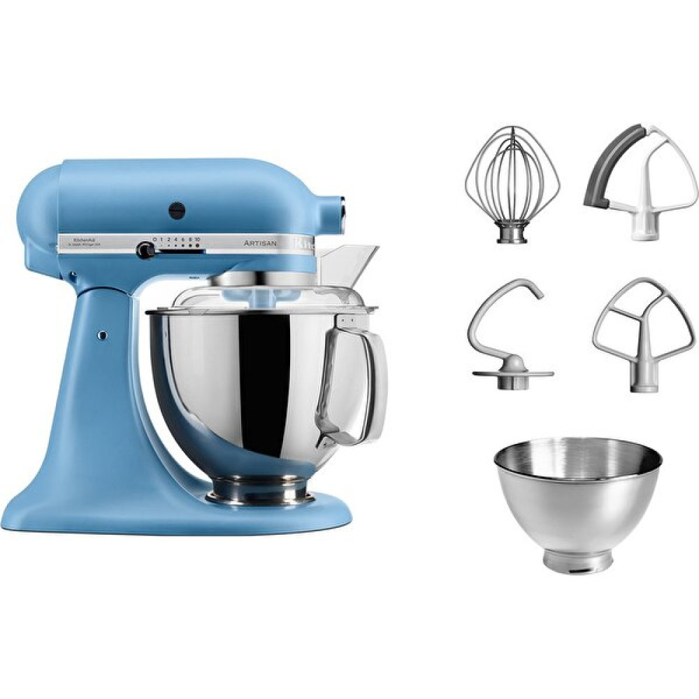 KitchenAid 5Ksm175Psevb Artisan 4.8 L Velvet Blue Stand Mikser Hamur Yoğurma Makinesi Fiyatı
