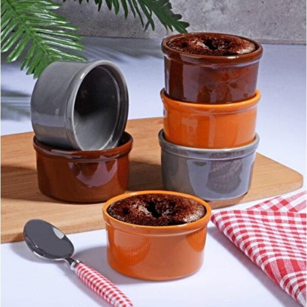 Kitchenboost Seramik Renkli Sütlaç Kabı Sufle Fırın Kasesi 6'lı Kase Fiyatı