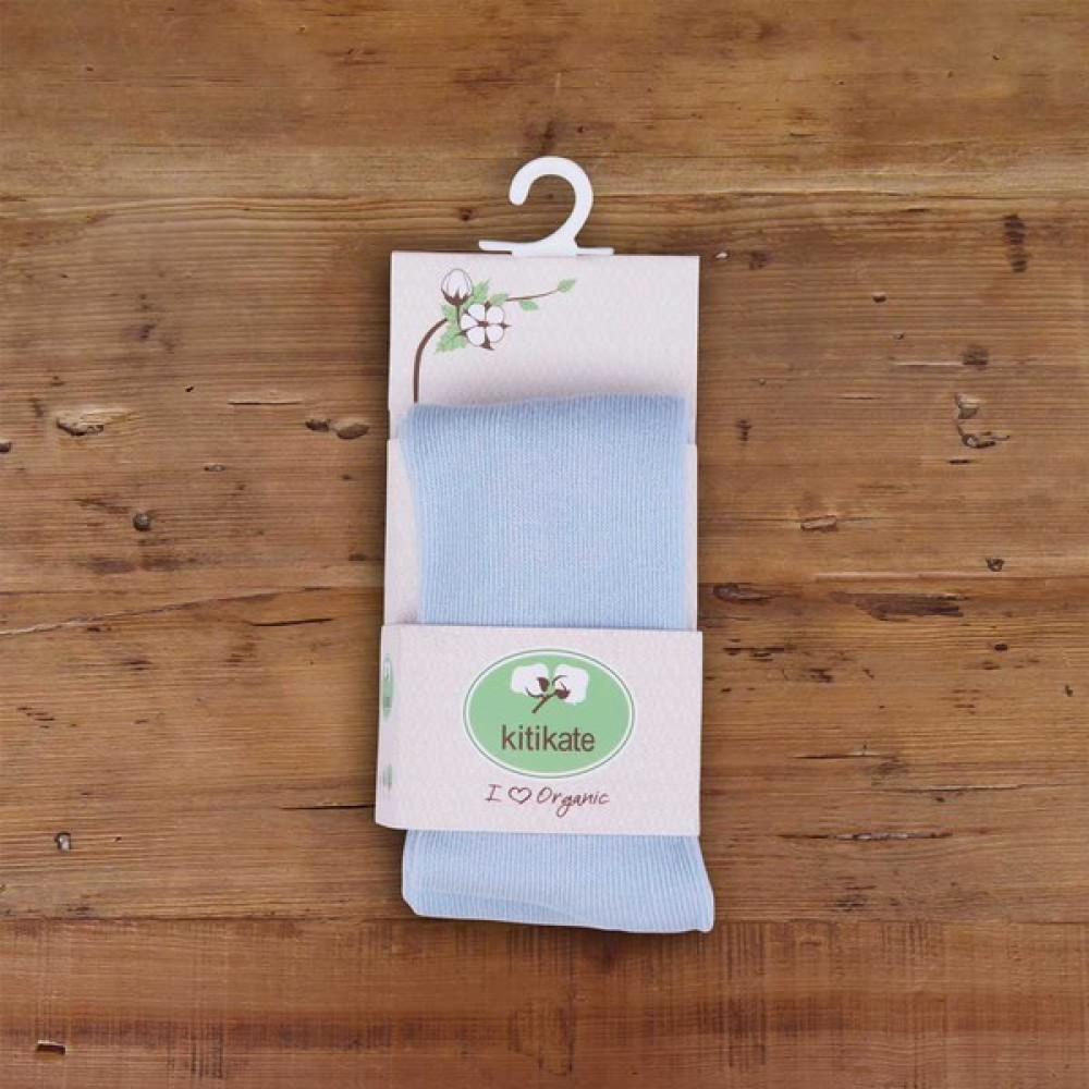 KitiKate S95941 Organic Bebek Külotlu Çorap - 0 - 6 Ay - Mavi Bebek Çorabı Fiyatı
