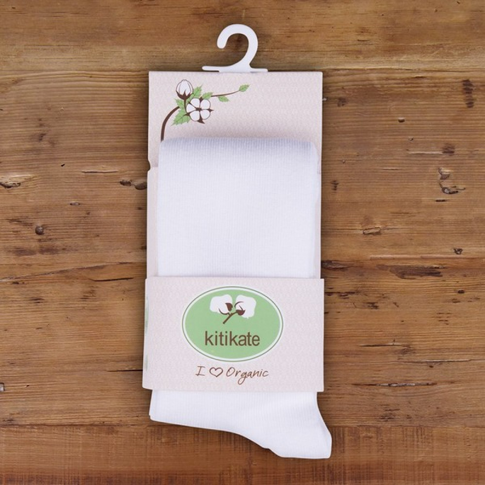 KitiKate S95941 Organic Bebek Külotlu Çorap - 12 - 18 Ay - Ekru Bebek Çorabı Fiyatı