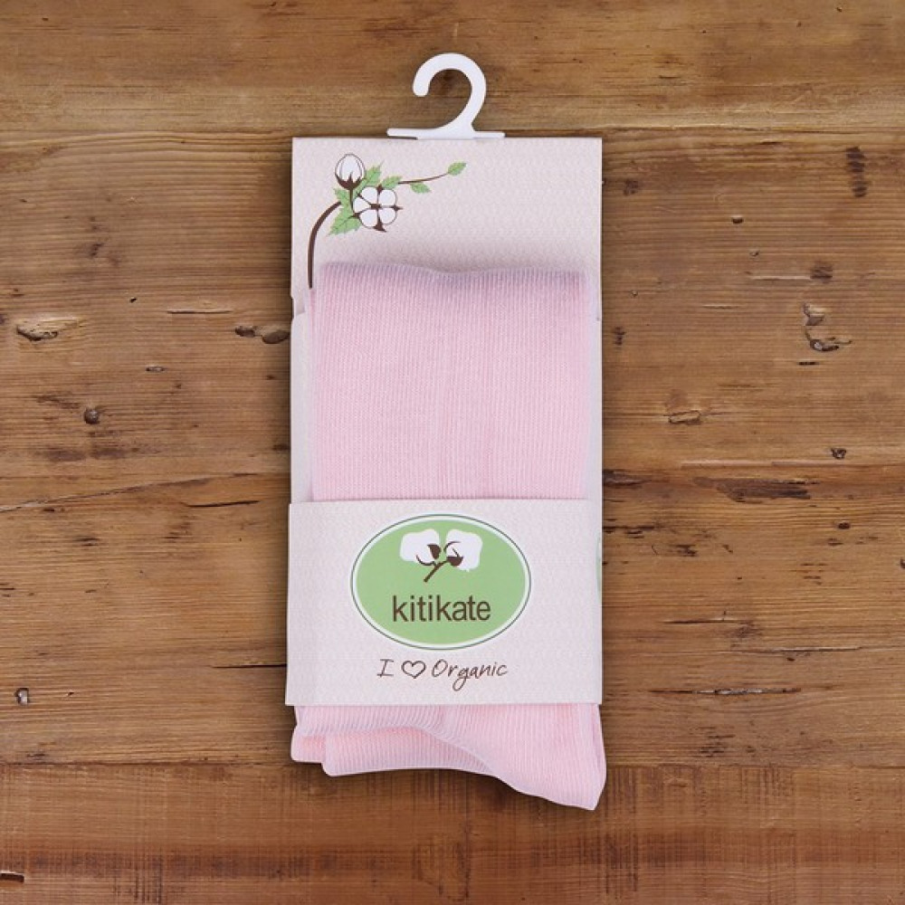 KitiKate S95941 Organic Bebek Külotlu Çorap - 6 - 12 Ay - Pembe Bebek Çorabı Fiyatı