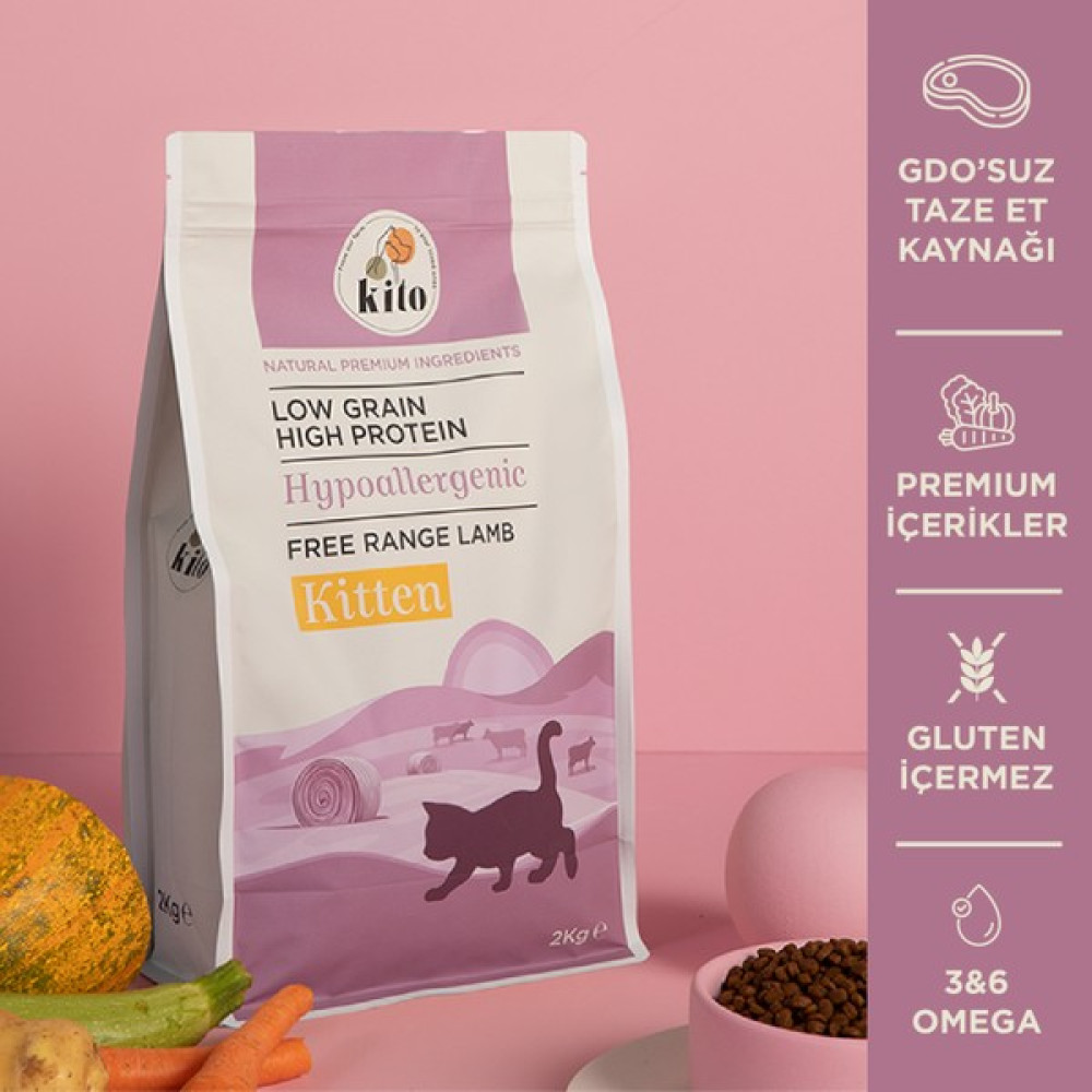 Kito Doğal Besi Kuzu Etli Yavru Kedi Maması 2 Kg Evcil Hayvan Ürünleri Fiyatı