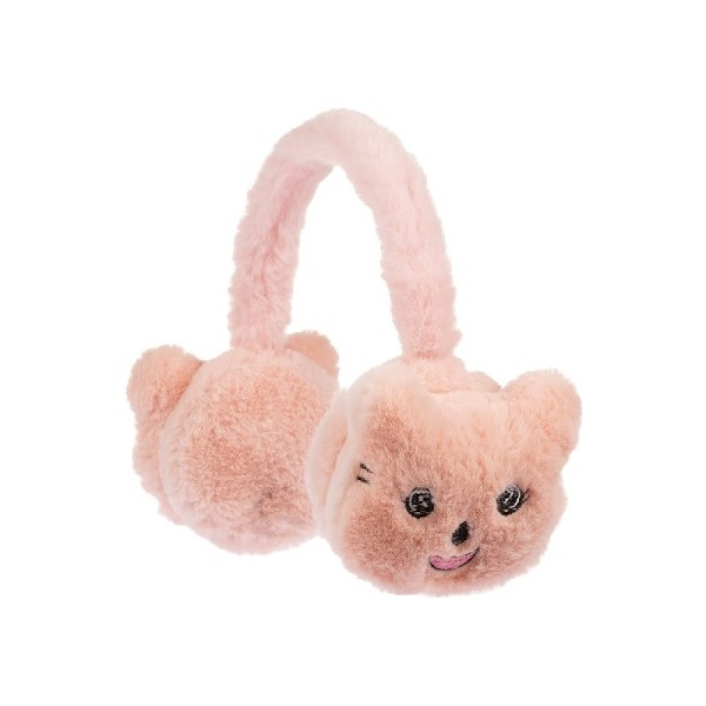 Kitti Arıcı Store Yeni Sezon Kız Çocuk Kışlık Açık Pembe Rengi Peluş Kulaklık Çocuk Kulaklığı Fiyatı