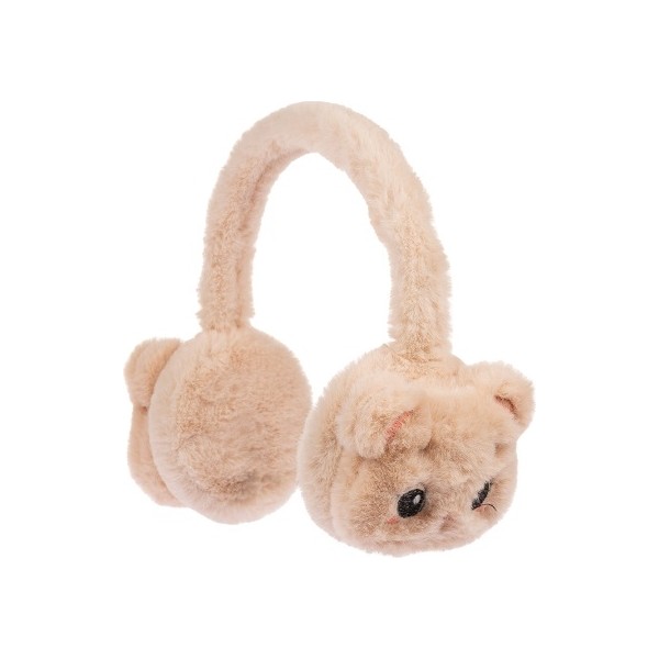 Kitti Arıcı Store Yeni Sezon Kız Çocuk Kışlık Pudra Rengi Peluş Kulaklık Anne Bebek Oyuncak Fiyatı