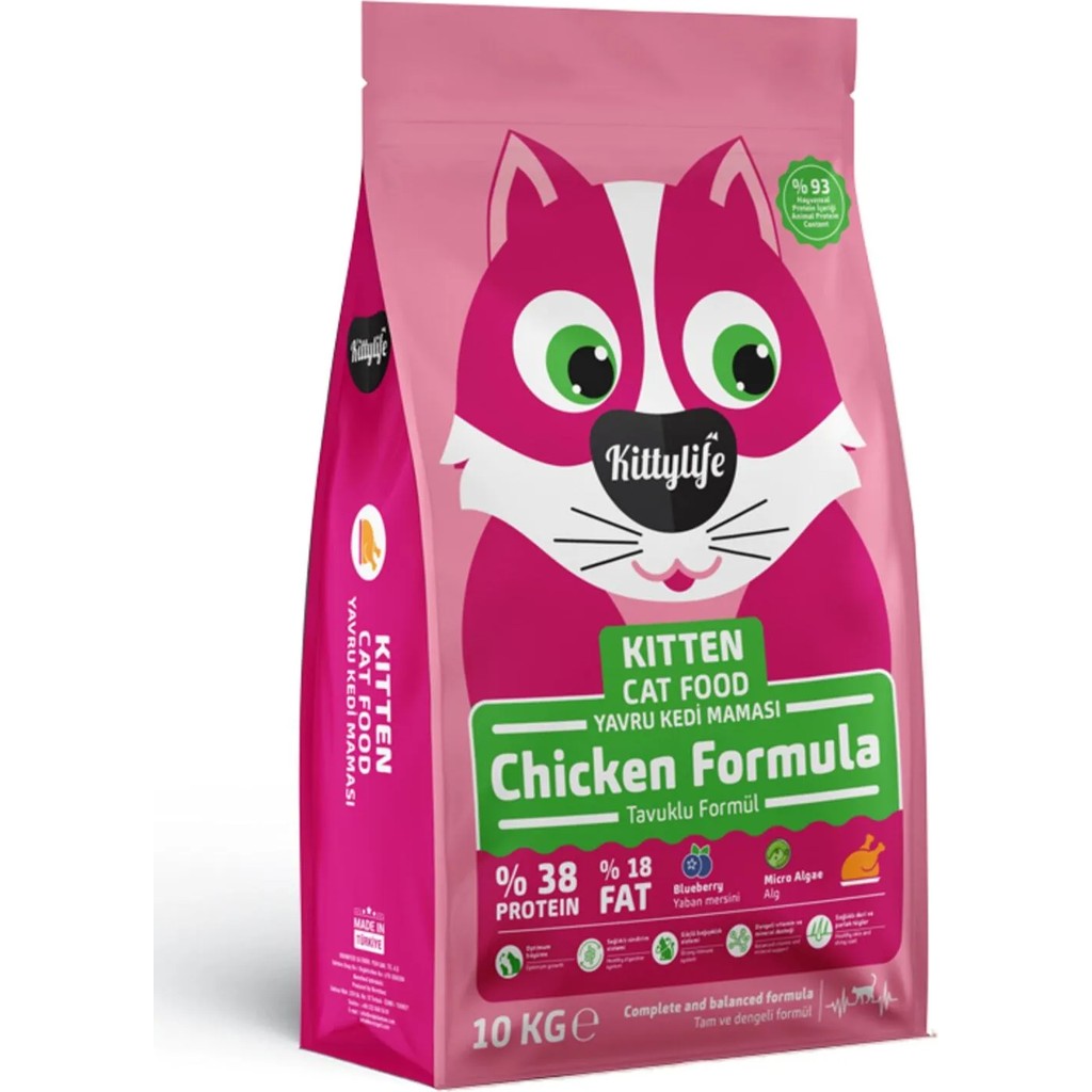 Kittylife Kitten Chicken 10 kg yavru kedi maması Evcil Hayvan Ürünleri Fiyatı
