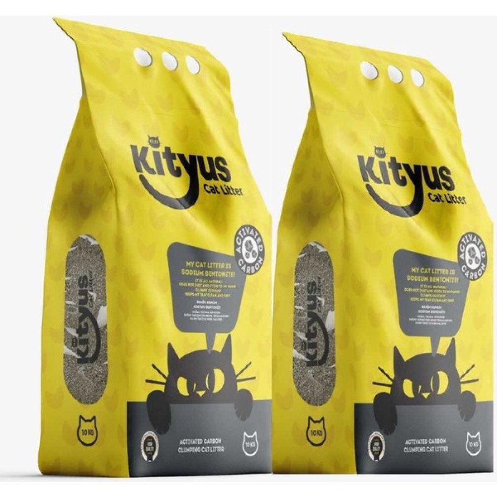 Kityus 2’li Avantaj Paketi - Kityus Aktif Karbonlu Sodyum Bentonit Kedi Kumu 2X10L Evcil Hayvan Ürünleri Fiyatı