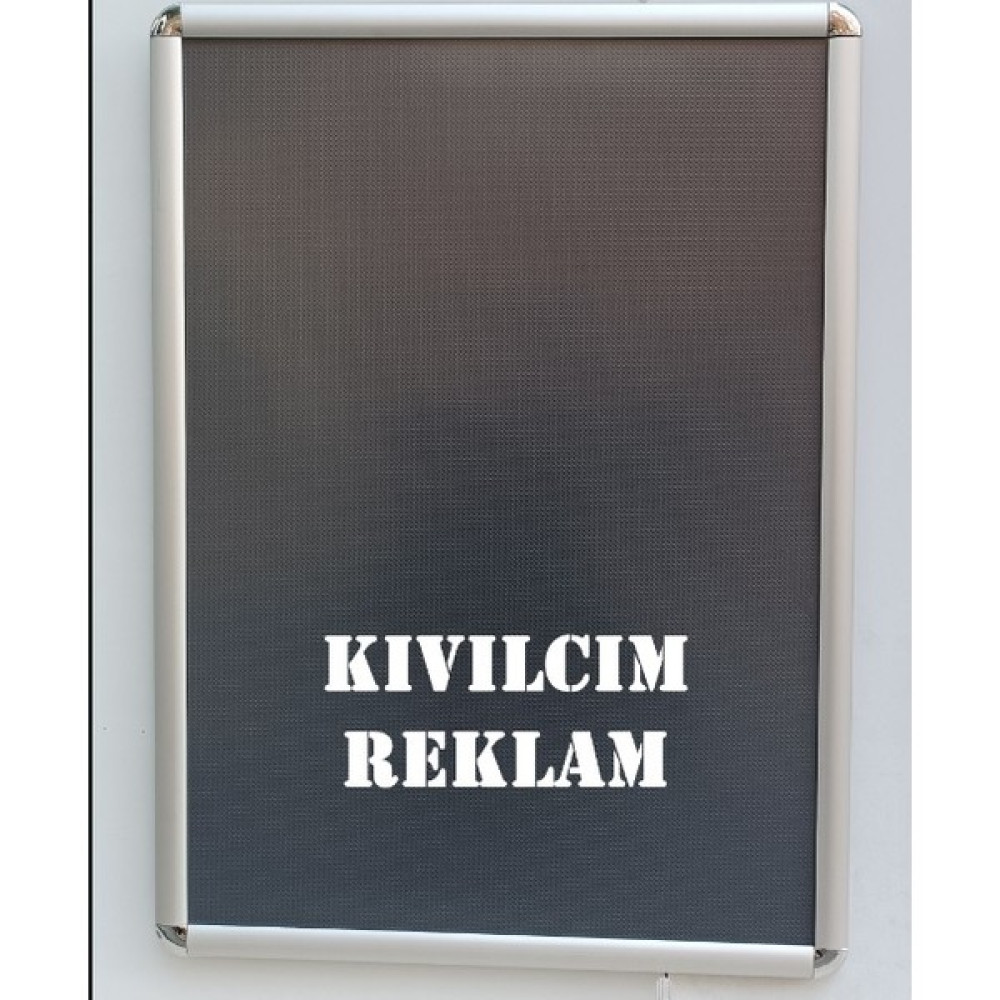 Kıvılcım Plastik ve Reklam Ürünleri 10 Adet B2 50X70CM Alüminyum Açılır Kapanır Rondo Çerçeve Yazı Tahtası Fiyatı