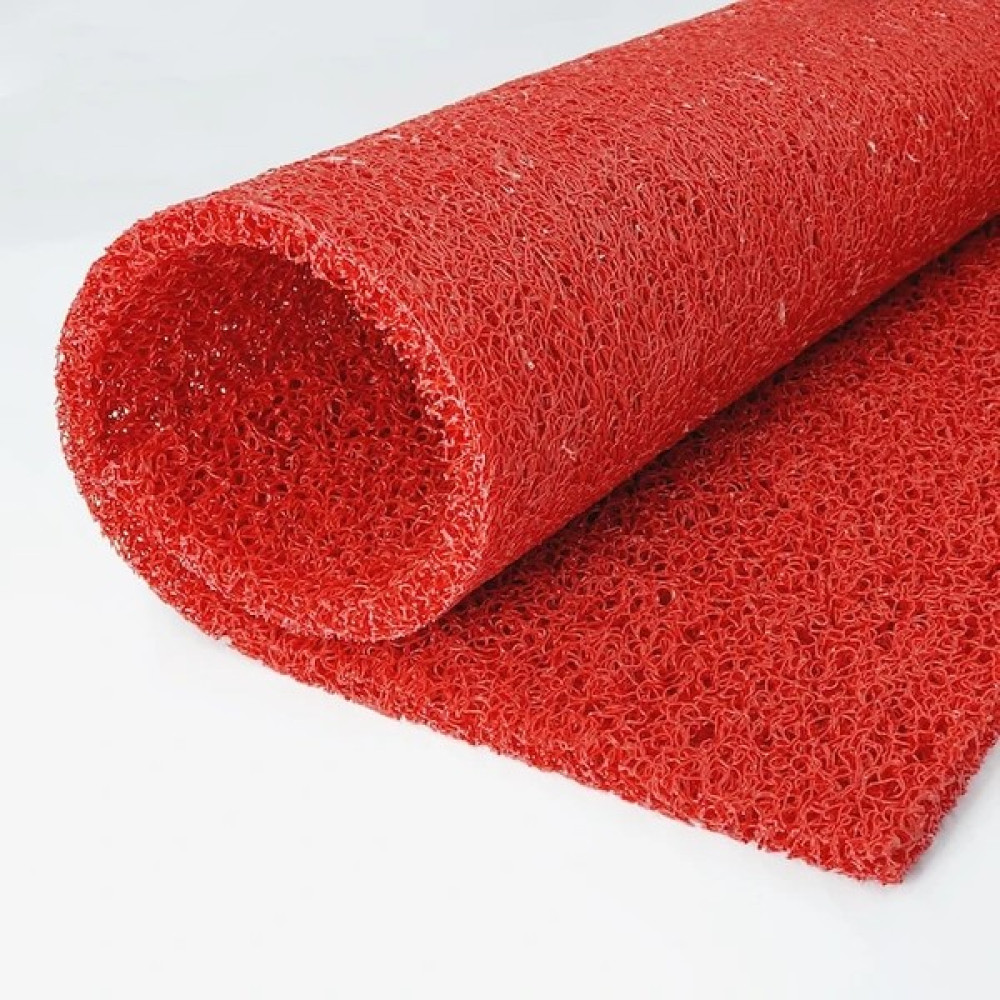 Kıvırcık Kaydırmaz Paspas 14 mm Kaymaz Yolluk Kaydırmaz Halı 100 cm Kırmızı - 100 x 350 cm Dış Mekan & Bahçe Oyuncakları Fiyatı