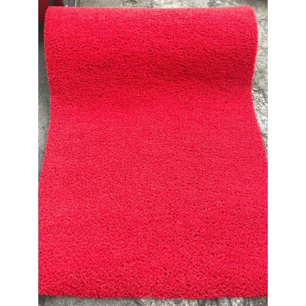 Kıvırcık Paspas Kaymaz Kaydırmaz Yolluk Karmaşık Halı Paspas - 100 x 100 cm - Kırmızı Dış Mekan & Bahçe Oyuncakları Fiyatı