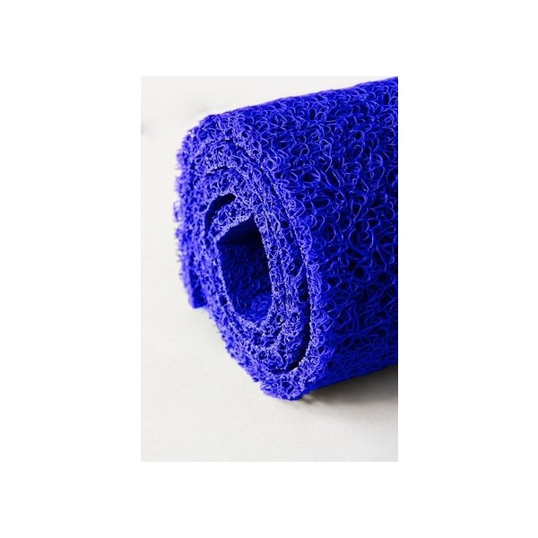 Kıvırcık Paspas Pvc Kıvırcık Halı (Girilen Adet Miktarınca Metraj Kesilir.) - 100 x 100 cm - Mavi Araca Özel Paspaslar Fiyatı