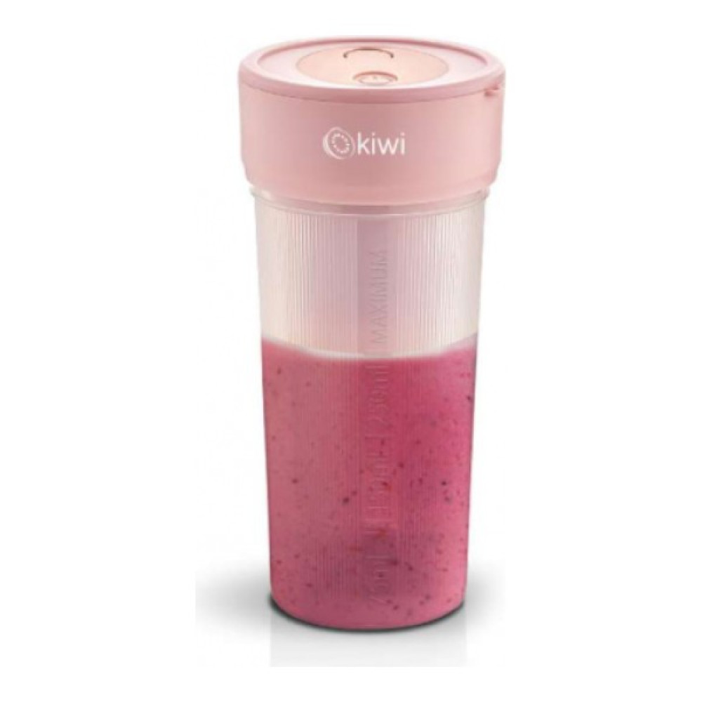 Kiwi Premium KSB-2203 USB Şarjlı Pembe Portatif Blender Blenderler Fiyatı