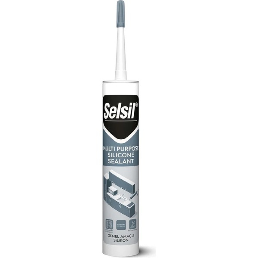 Kiwi Selsil Silikon 280 mm Şeffaf Oto Boyaları Fiyatı