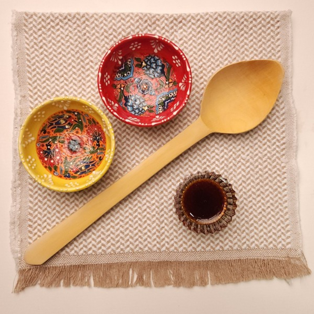 Kıyı Bucak El Yapımı Hakiki Şimşir Kaşık, Tahta Kaşık, 30 cm - Ahşap Çatal / Kaşık / Bıçak Takımları Fiyatı